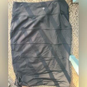lululemon athletica Black Performance Skirt